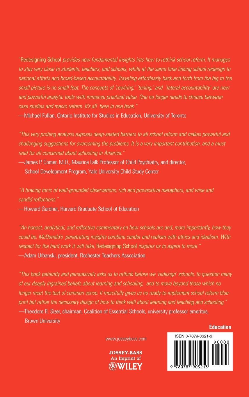 Rückseitencover Redesigning Schools