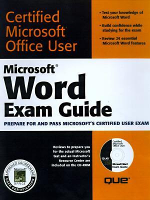 Vorderes Coverbild Microsoft Word Exam Guide [With CDROM Containing Study Examples & Slide...]