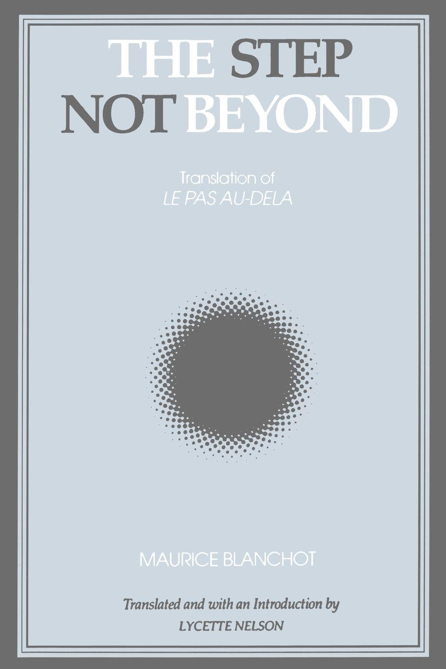 Vorderes Coverbild The Step Not Beyond