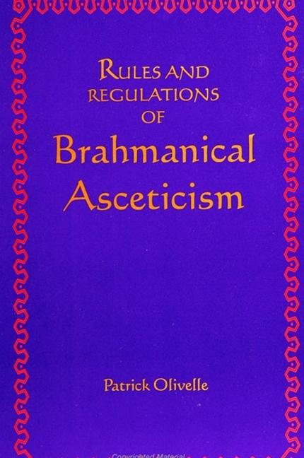 Vorderes Coverbild Rules and Regulations of Brahmanical Asceticism
