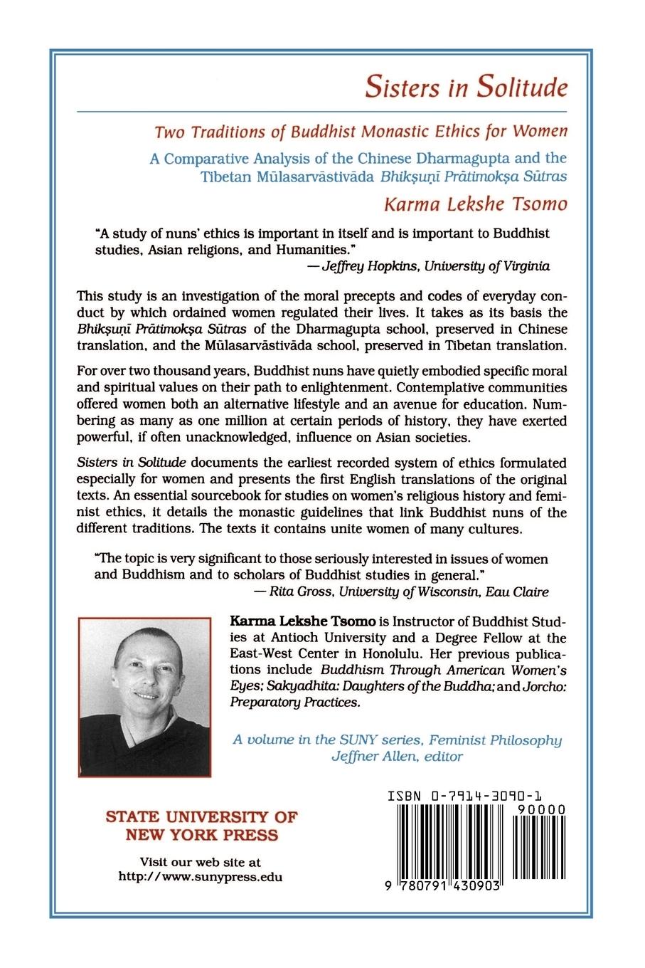 Rückseitencover Sisters in Solitude