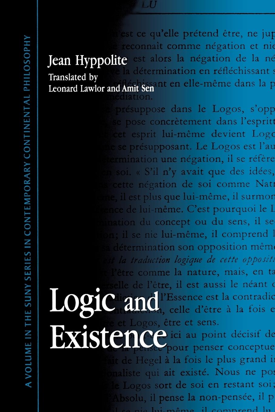Vorderes Coverbild Logic and Existence