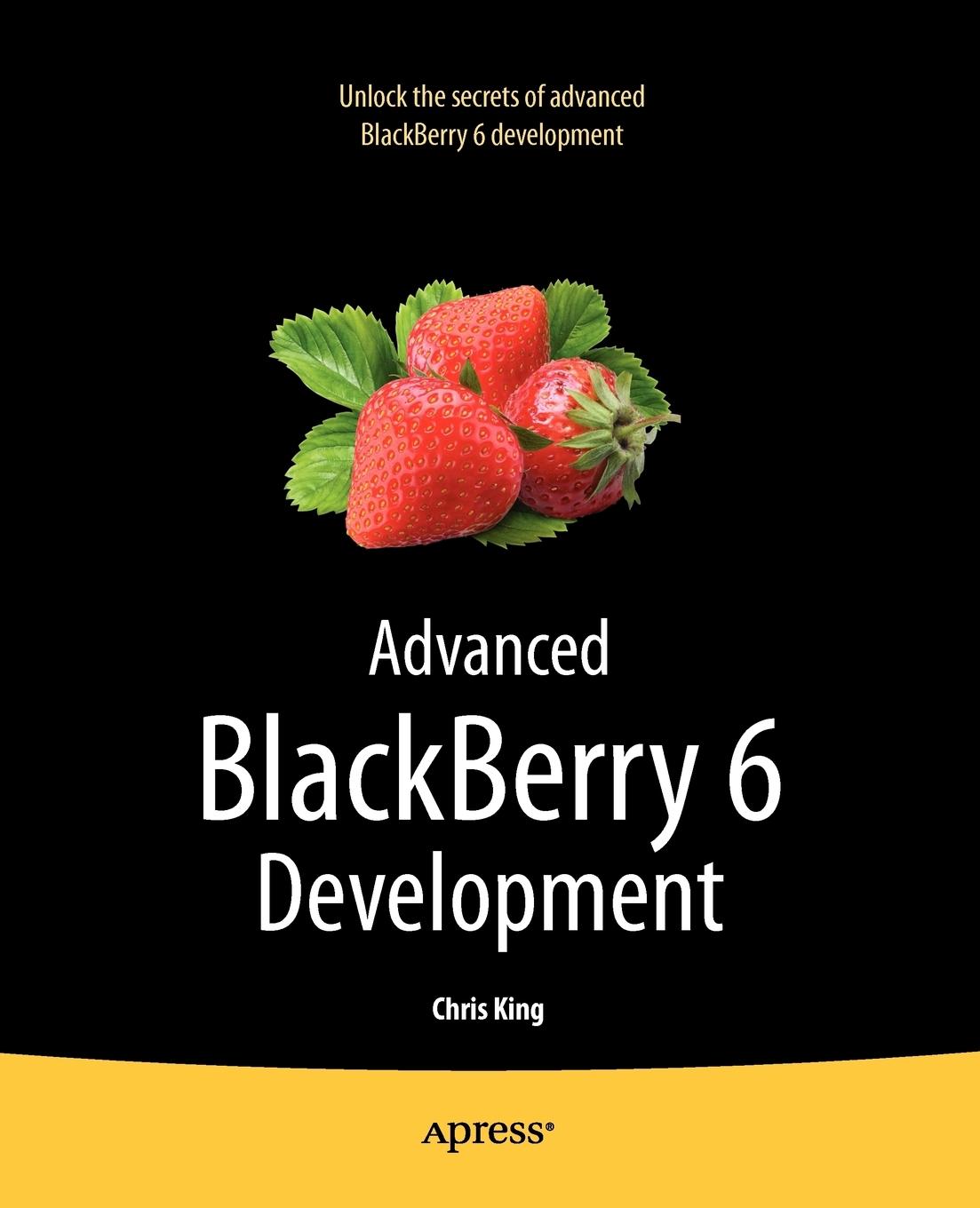 Vorderes Coverbild Advanced Blackberry 6 Development