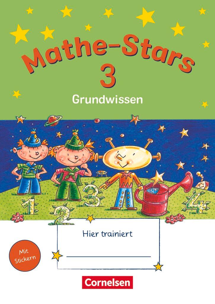 Vorderes Coverbild Mathe-Stars 3. Schuljahr. Grundwissen