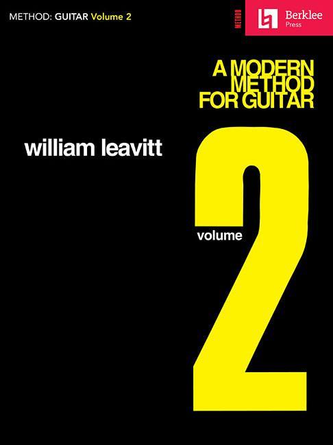 Vorderes Coverbild Modern Method for Guitar Volume 2 Intermediate Guitar Lessons for Melody, Scales, Arpeggios, and Chords Learn Improvisation, Rhythm Techniques, and Fingerboard Mastery