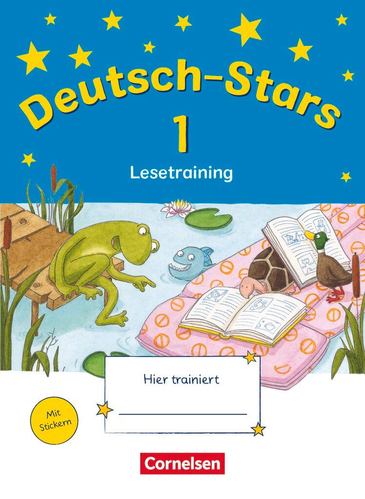 Vorderes Coverbild Deutsch-Stars 1. Schuljahr. Lesetraining