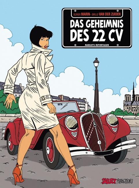 Vorderes Coverbild Margots Reportagen 01. Das Geheimnis des 22 CV