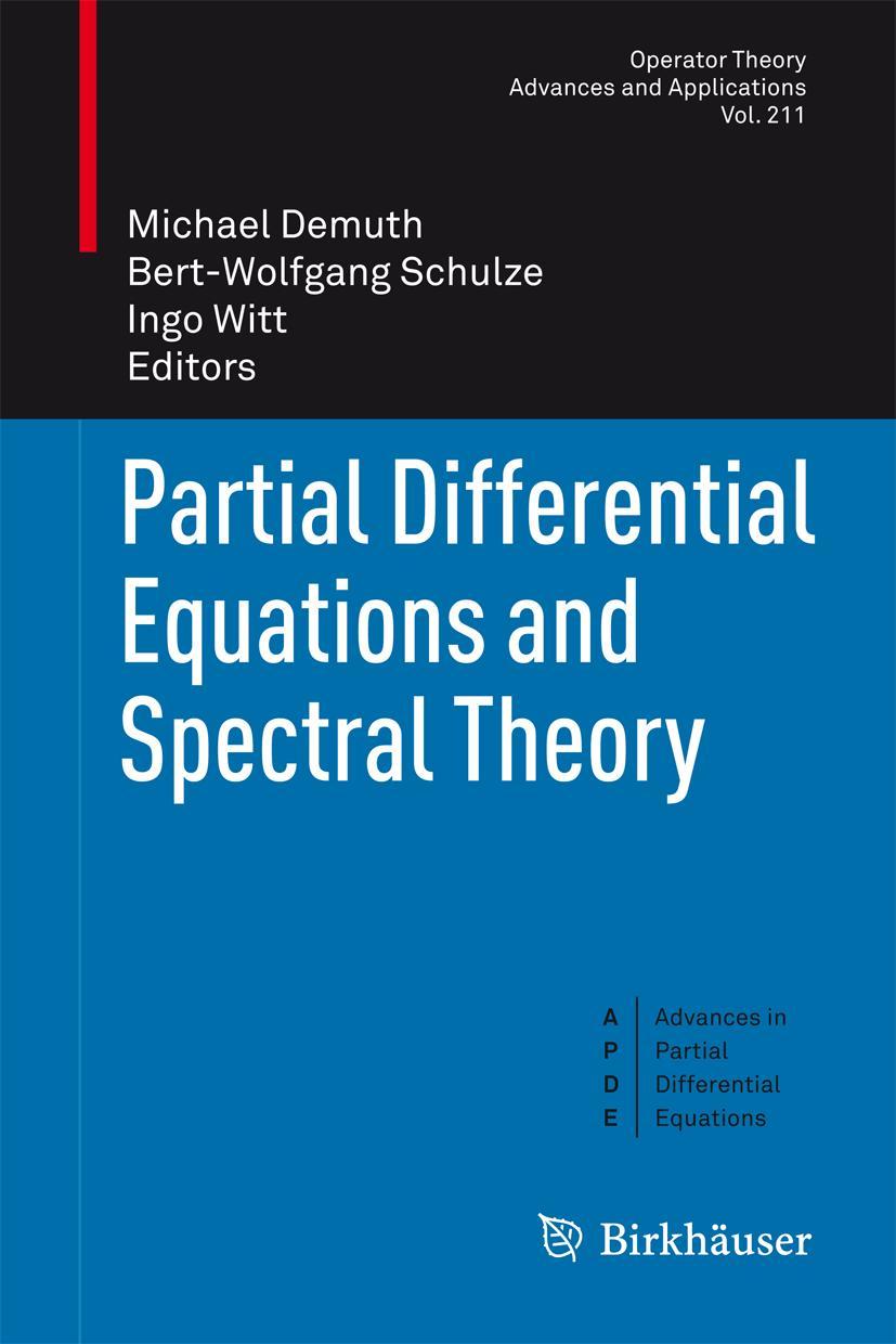 Vorderes Coverbild Partial Differential Equations and Spectral Theory