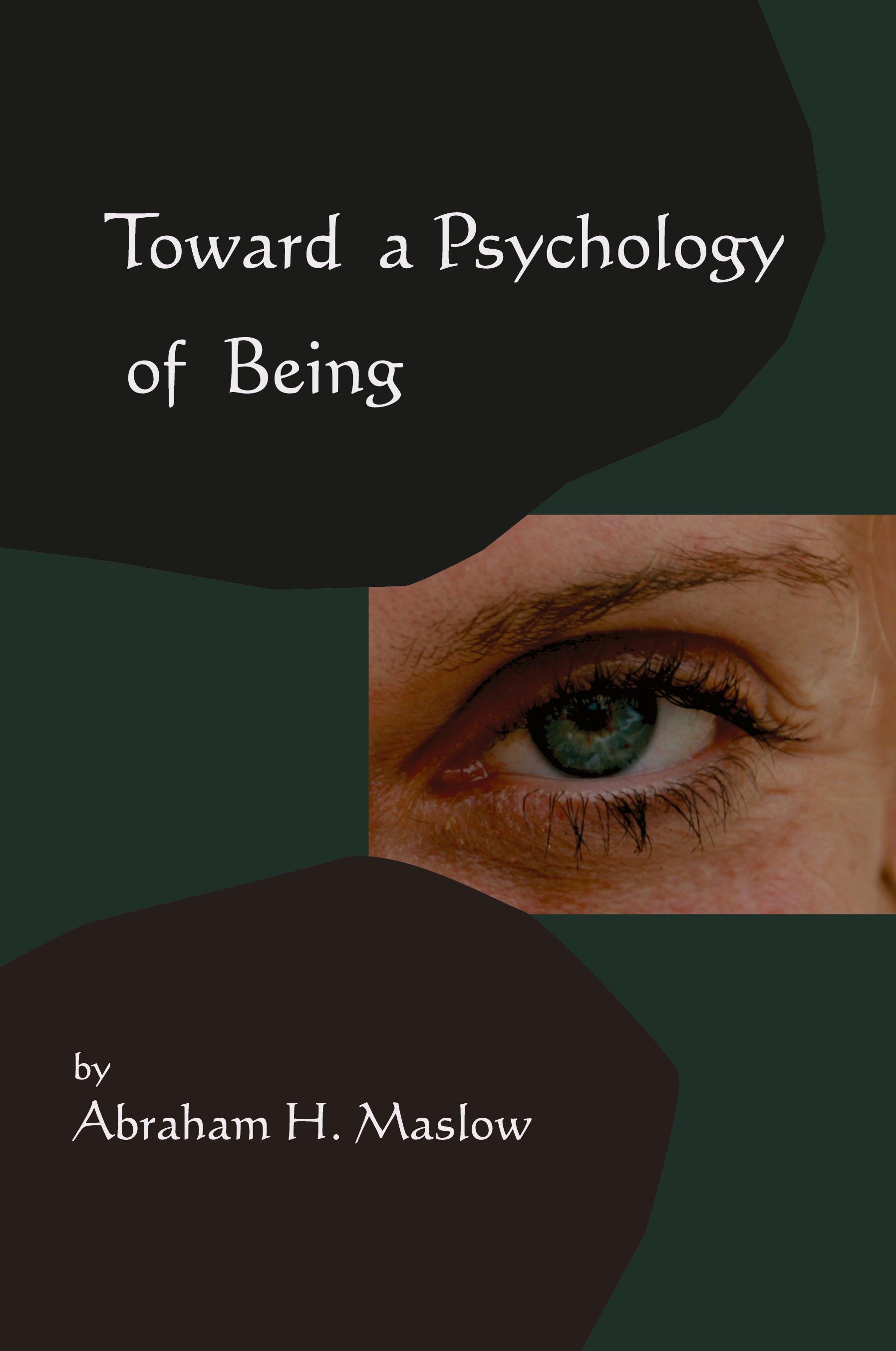 Vorderes Coverbild Toward A Psychology of Being-Reprint of 1962 Edition First Edition