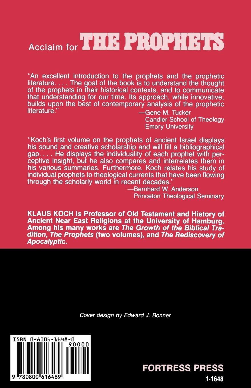 Rückseitencover The Prophets