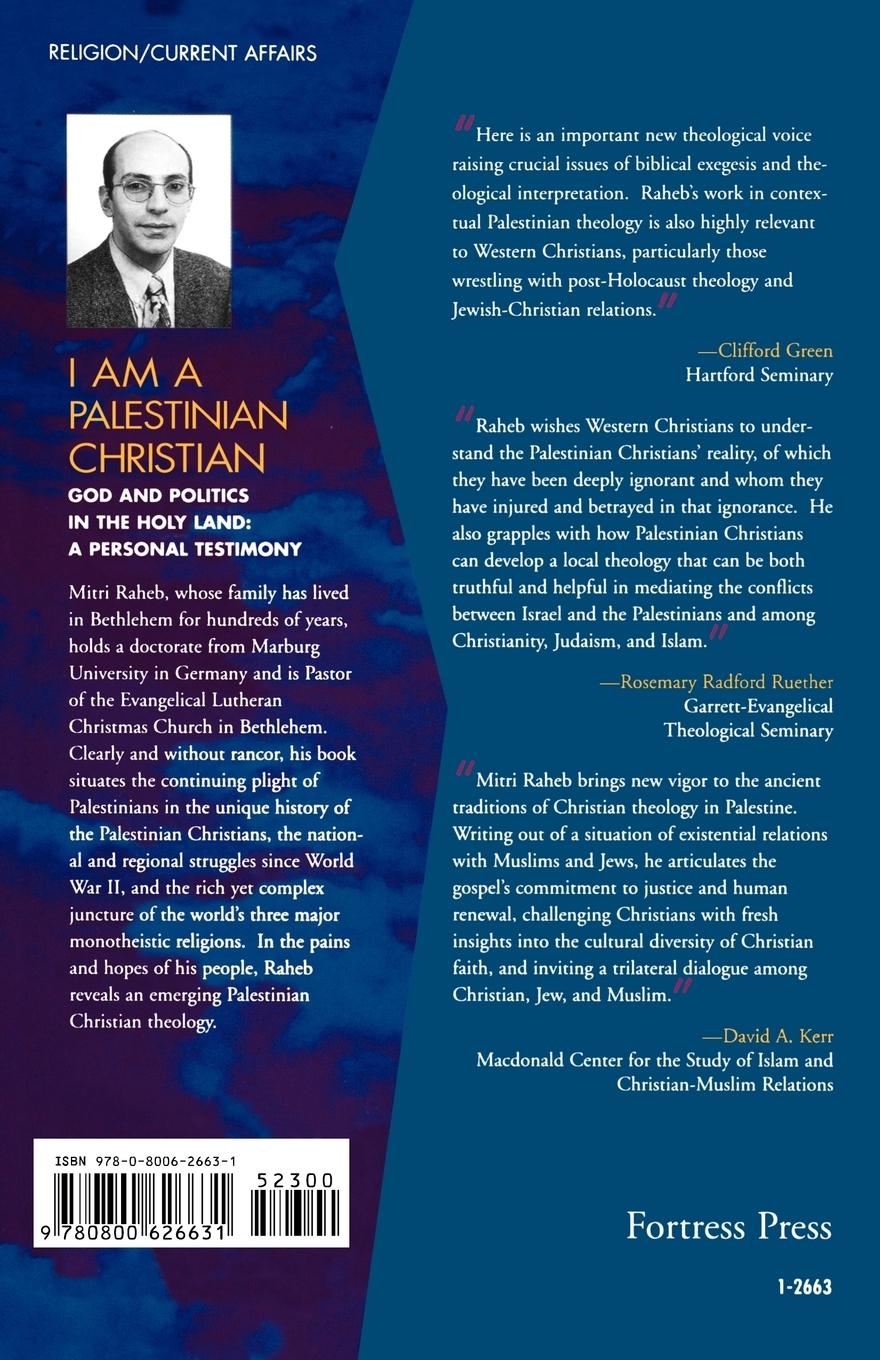 Rückseitencover I Am a Palestinian Christian