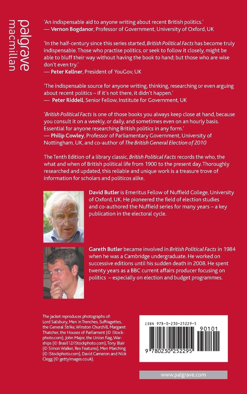 Rückseitencover British Political Facts