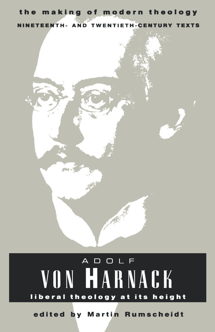 Vorderes Coverbild Adolf Von Harnack