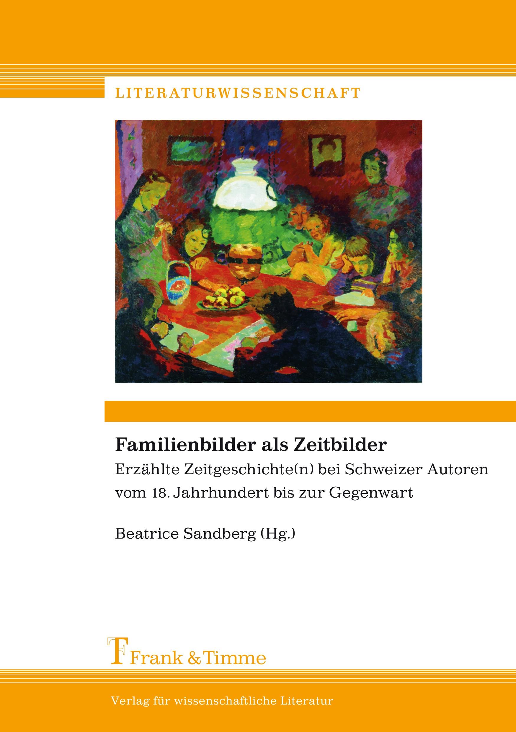 Vorderes Coverbild Familienbilder als Zeitbilder