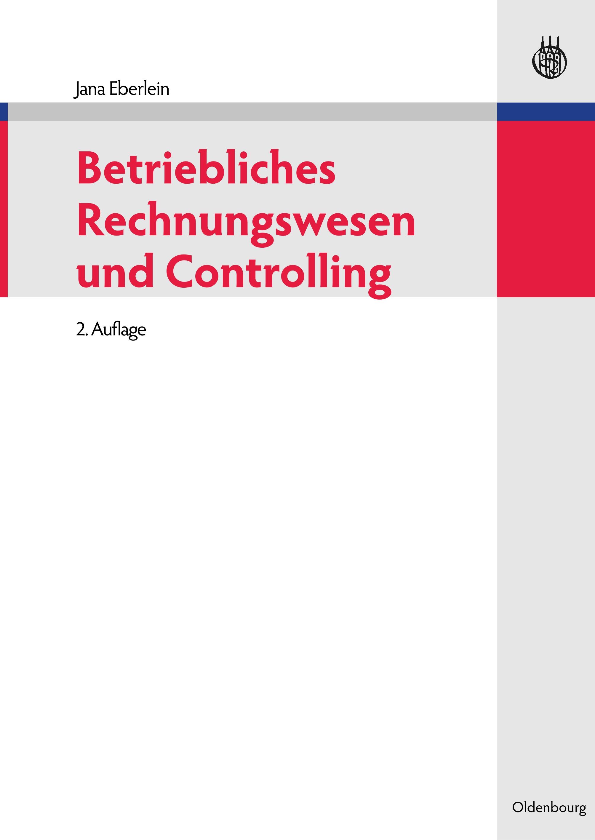Vorderes Coverbild Betriebliches Rechnungswesen und Controlling
