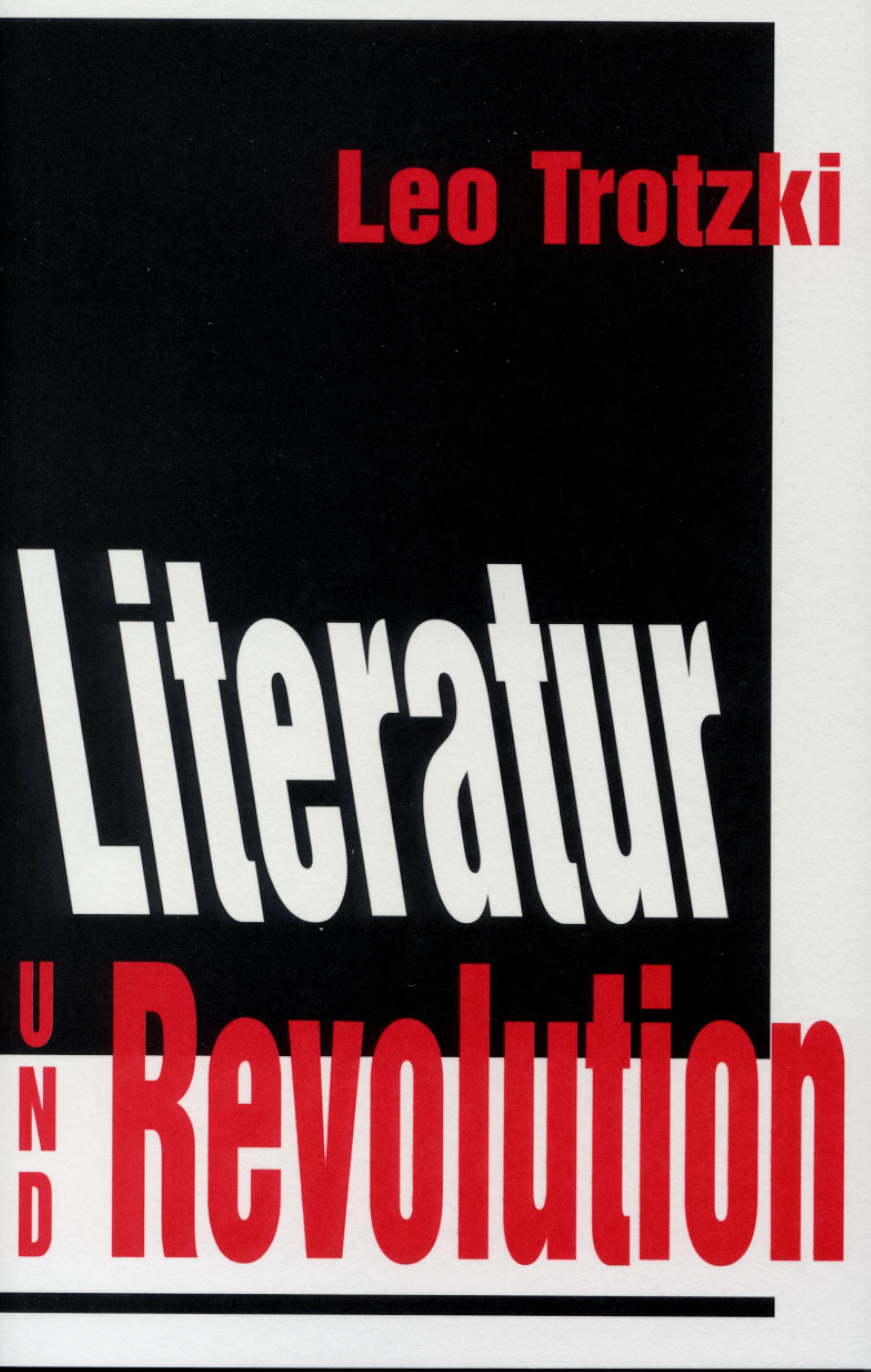Vorderes Coverbild Literatur und Revolution