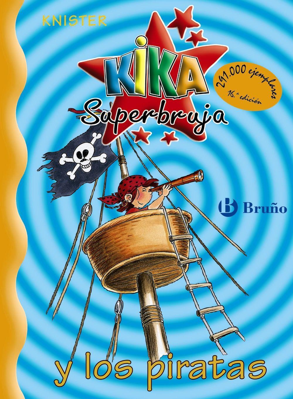 Vorderes Coverbild Kika Superbruja y los piratas
