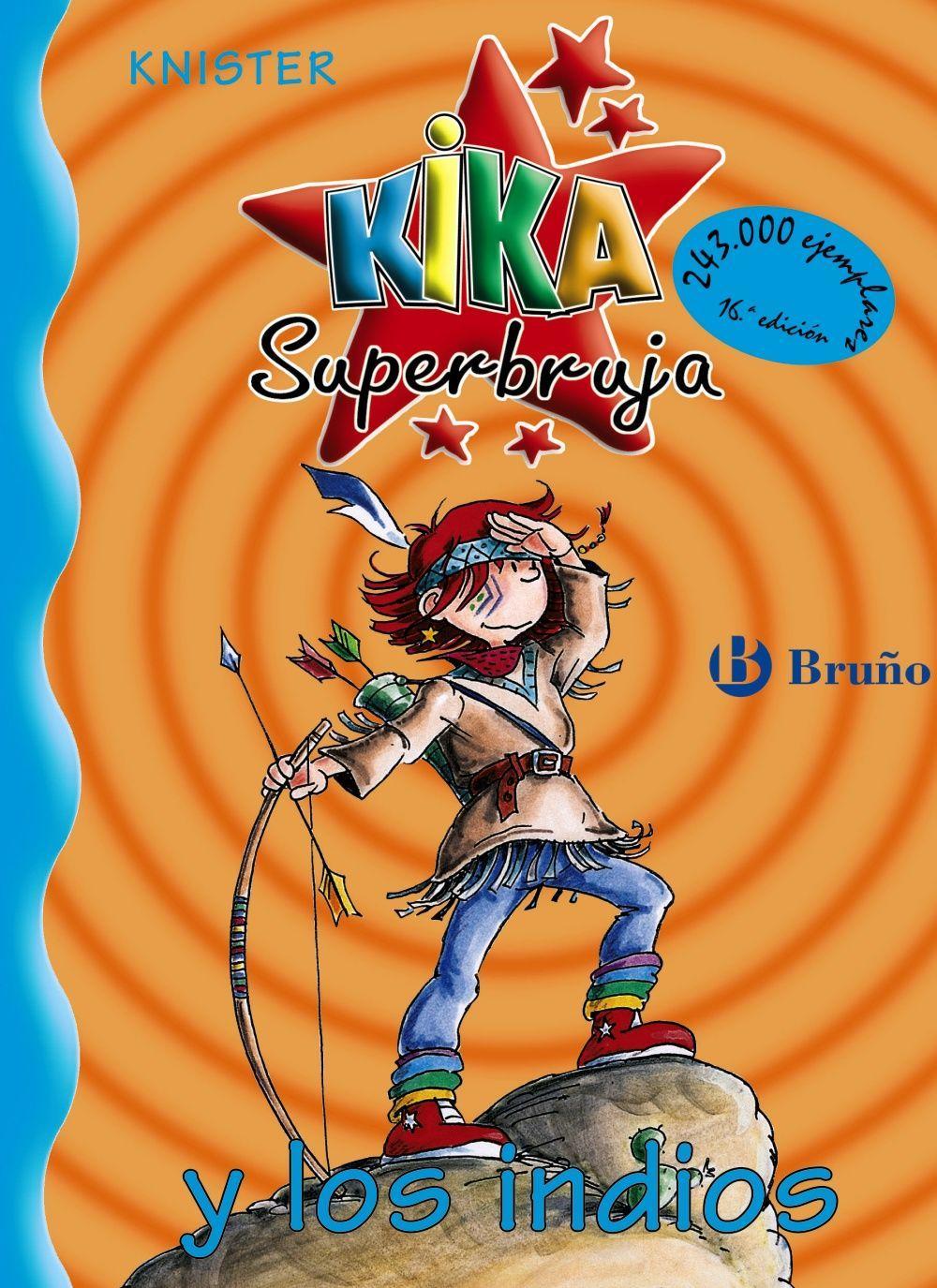 Vorderes Coverbild Kika Superbruja y los indios