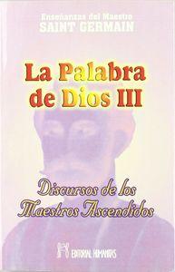 Vorderes Coverbild La palabra de Dios (III) : discursos de los maestros ascendidos