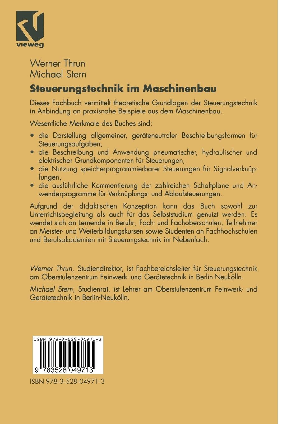 Rückseitencover Steuerungstechnik im Maschinenbau