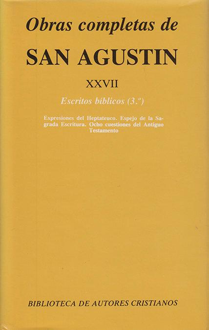 Vorderes Coverbild Escritos bíblicos, 3