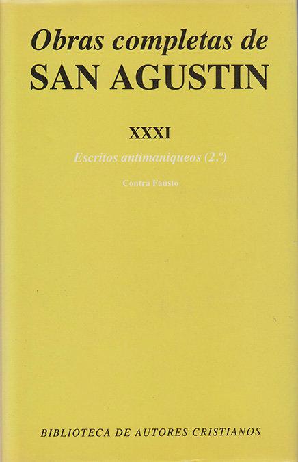 Vorderes Coverbild Escritos antimaniqueos, 2