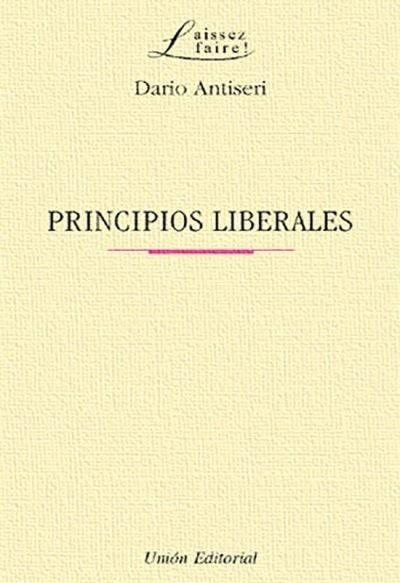 Vorderes Coverbild Principios liberales