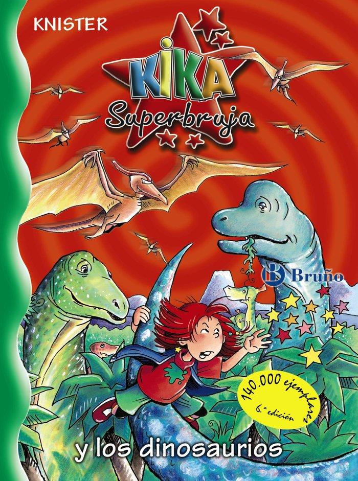 Vorderes Coverbild Kika Superbruja y los dinosaurios
