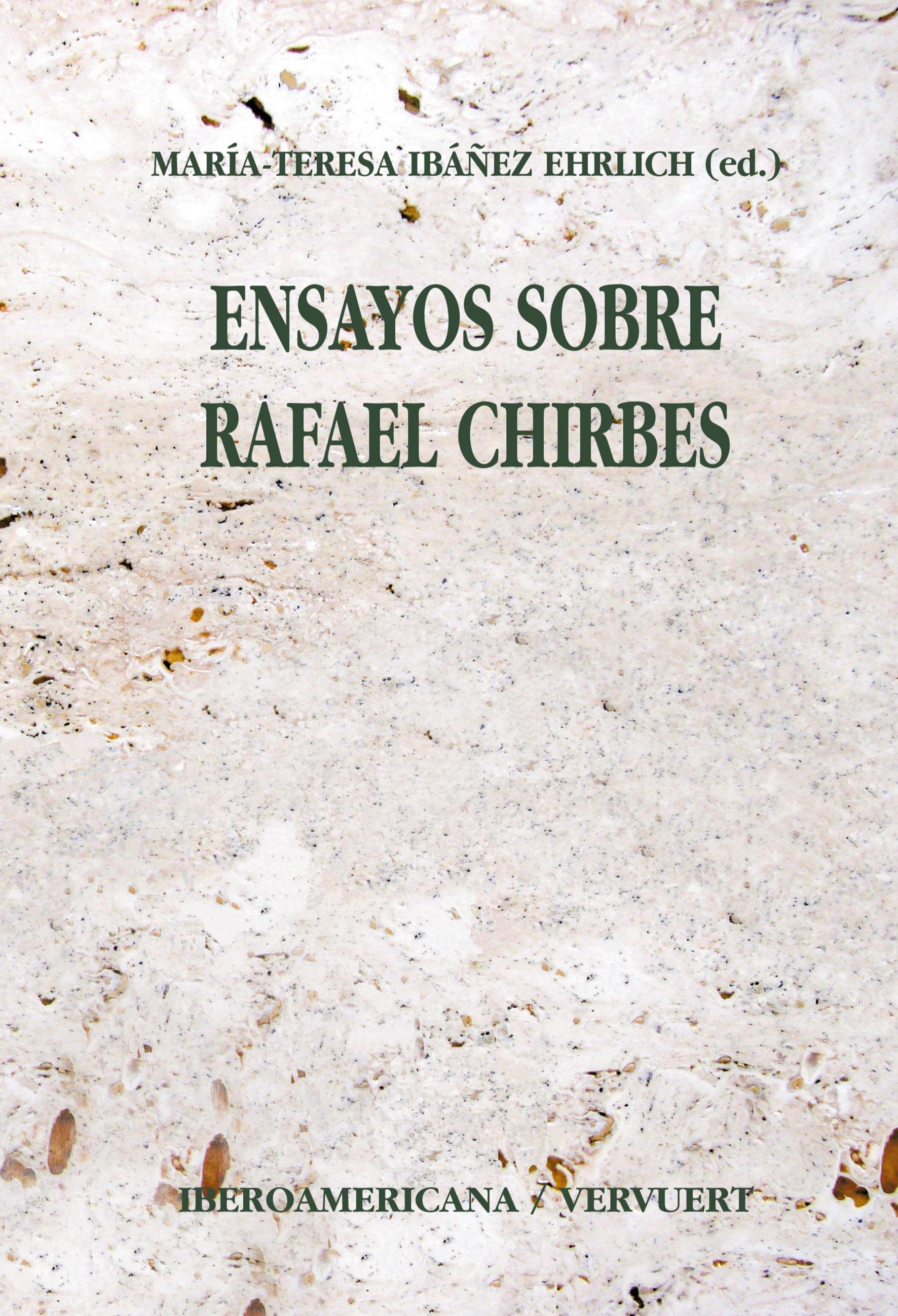 Vorderes Coverbild Ensayos sobre Rafael Chirbes