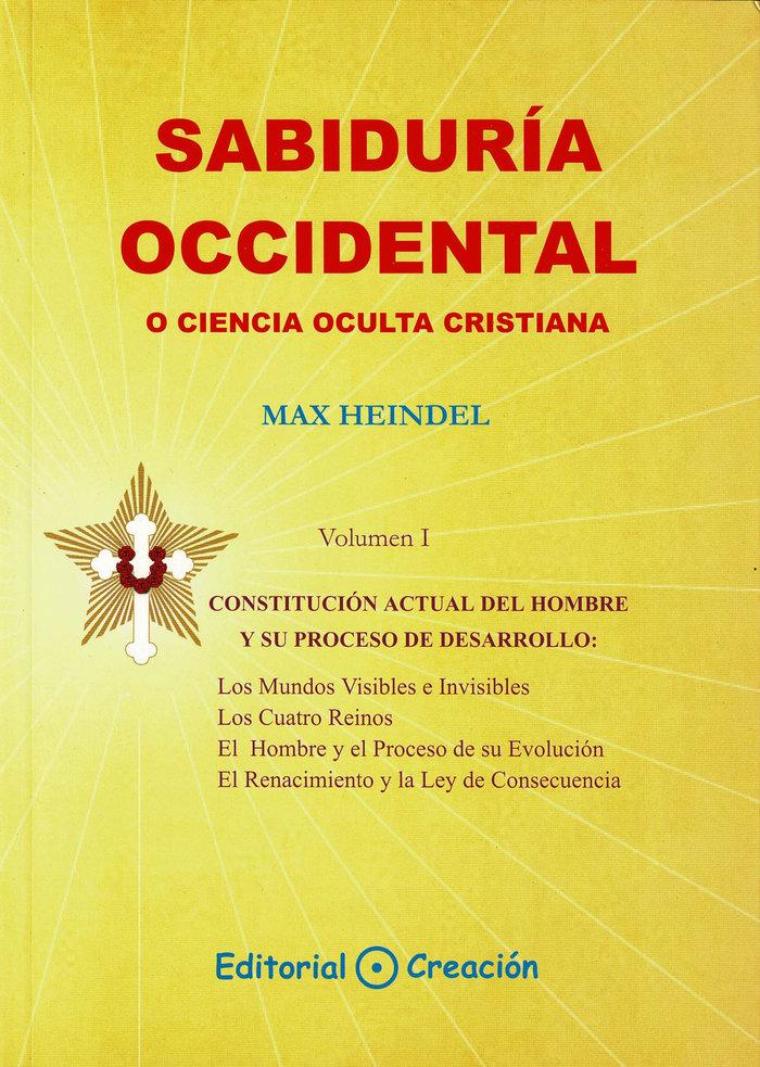 Vorderes Coverbild Sabiduria occidental o ciencia oculta cristiana. Vol I