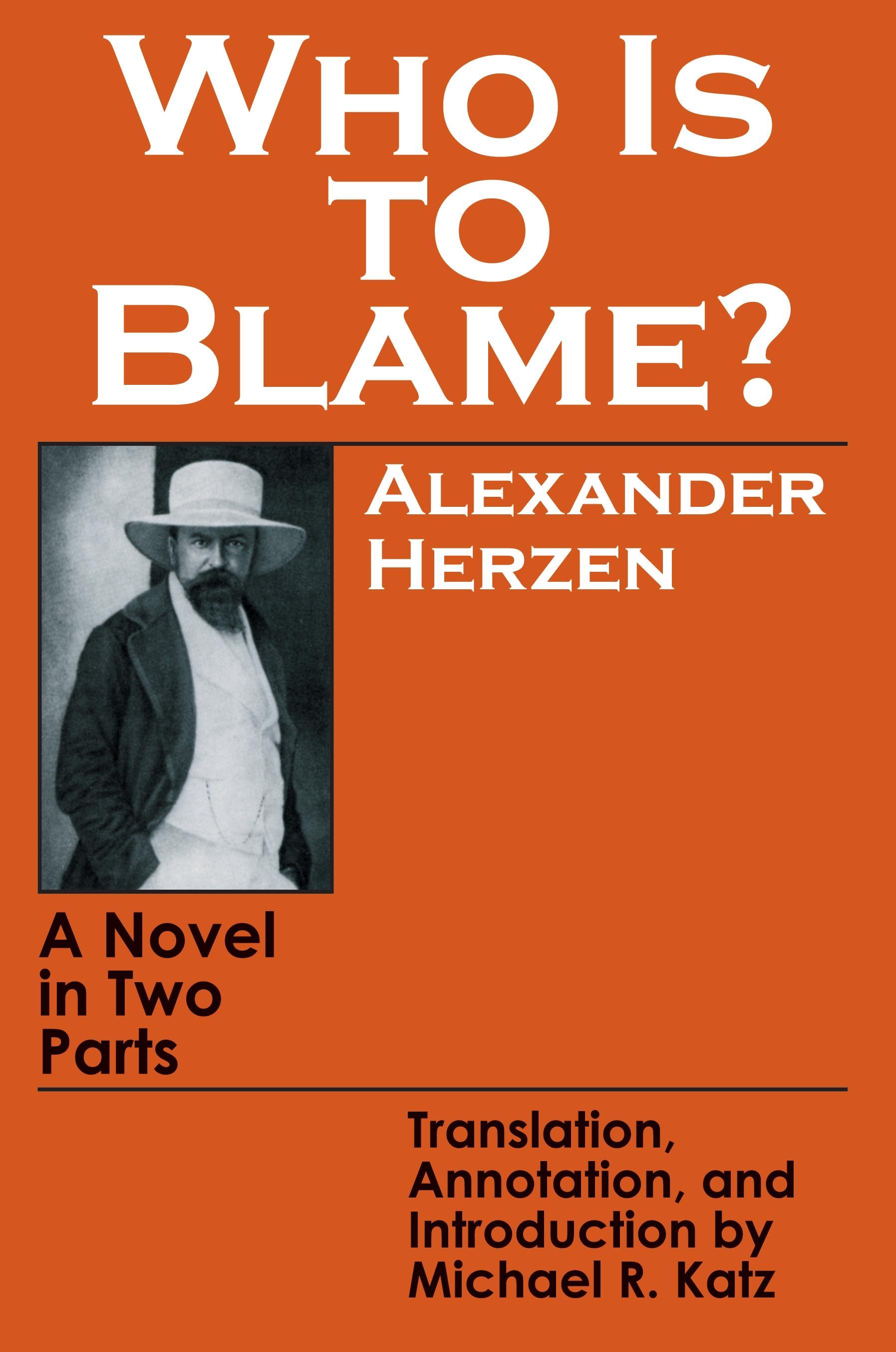 Vorderes Coverbild Who Is to Blame?