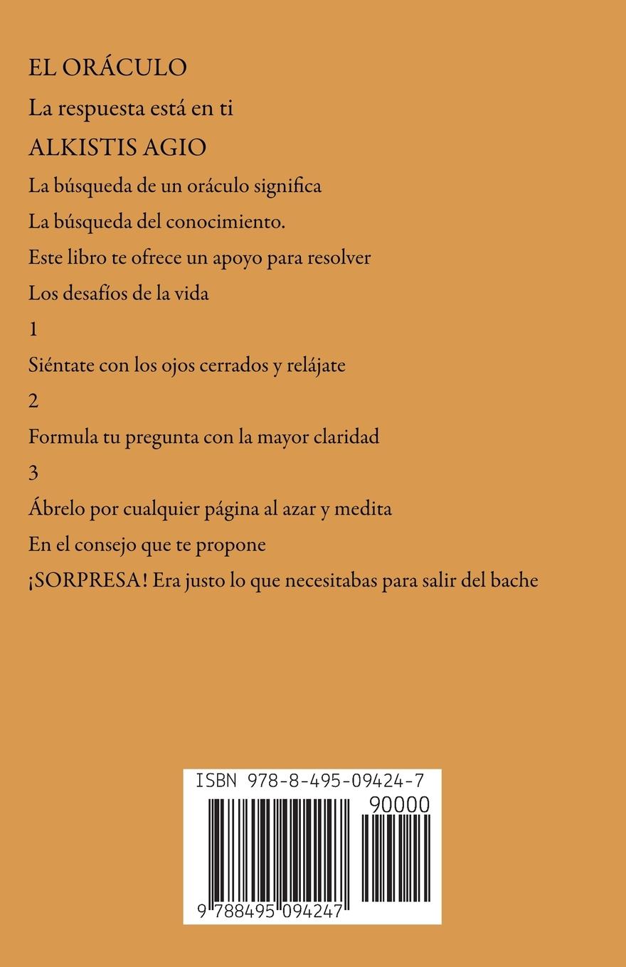 Rückseitencover EL Oráculo