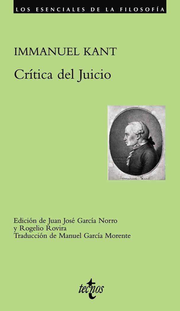 Vorderes Coverbild Crítica del juicio