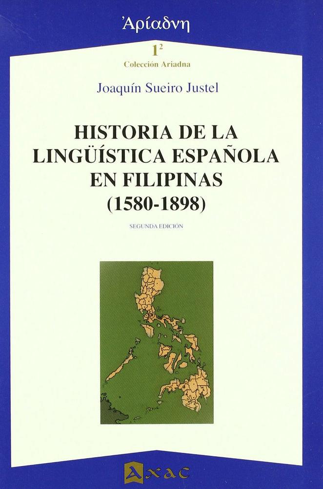 Vorderes Coverbild Historia de la lingüística española en Filipinas (1580-1898)