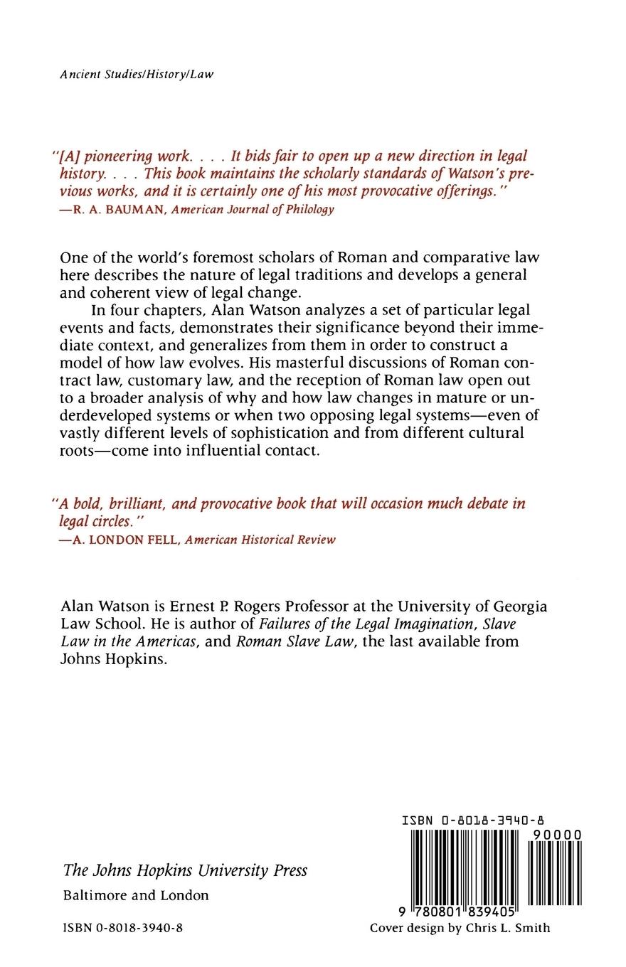 Rückseitencover The Evolution of Law