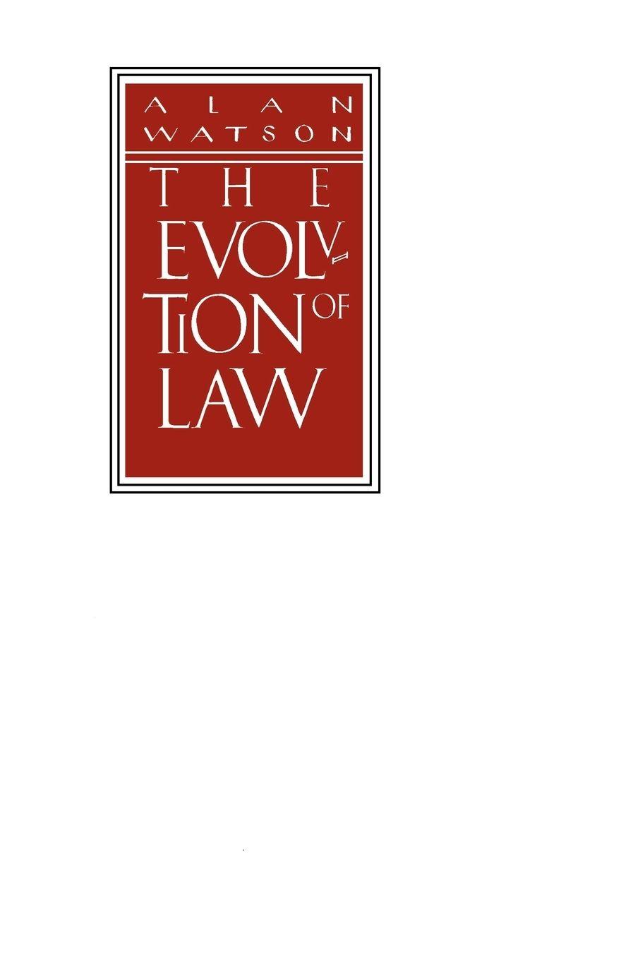 Vorderes Coverbild The Evolution of Law
