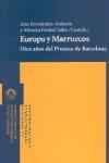 Vorderes Coverbild Europa y Marruecos : diez años del Proceso de Barcelona