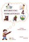 Vorderes Coverbild Matemáticas transversales, 4 Educación Primaria