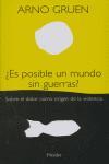 Vorderes Coverbild ¿Es posible un mundo sin guerras?