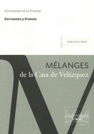 Vorderes Coverbild Cervantes y Francia