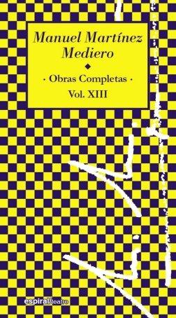 Vorderes Coverbild Obras completas, vol. XIII