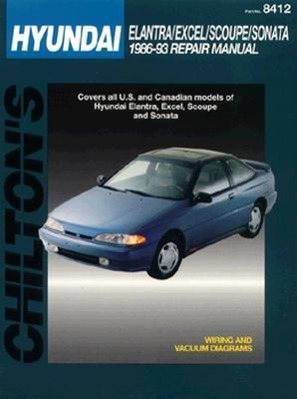 Vorderes Coverbild Hyundai Coupes and Sedans, 1986-93 Elantra/Excel/Scoupe/Sonata