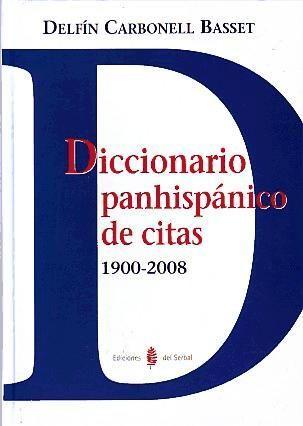 Vorderes Coverbild Diccionario panhispánico de citas