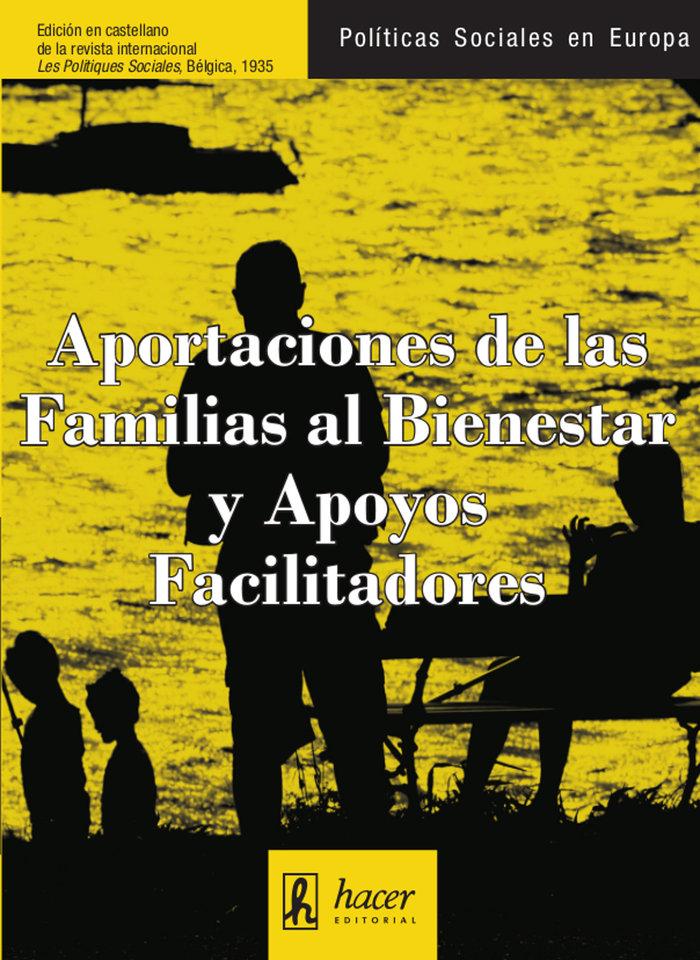 Vorderes Coverbild Aportaciones de las familias al bienestar y apoyos facilitadores