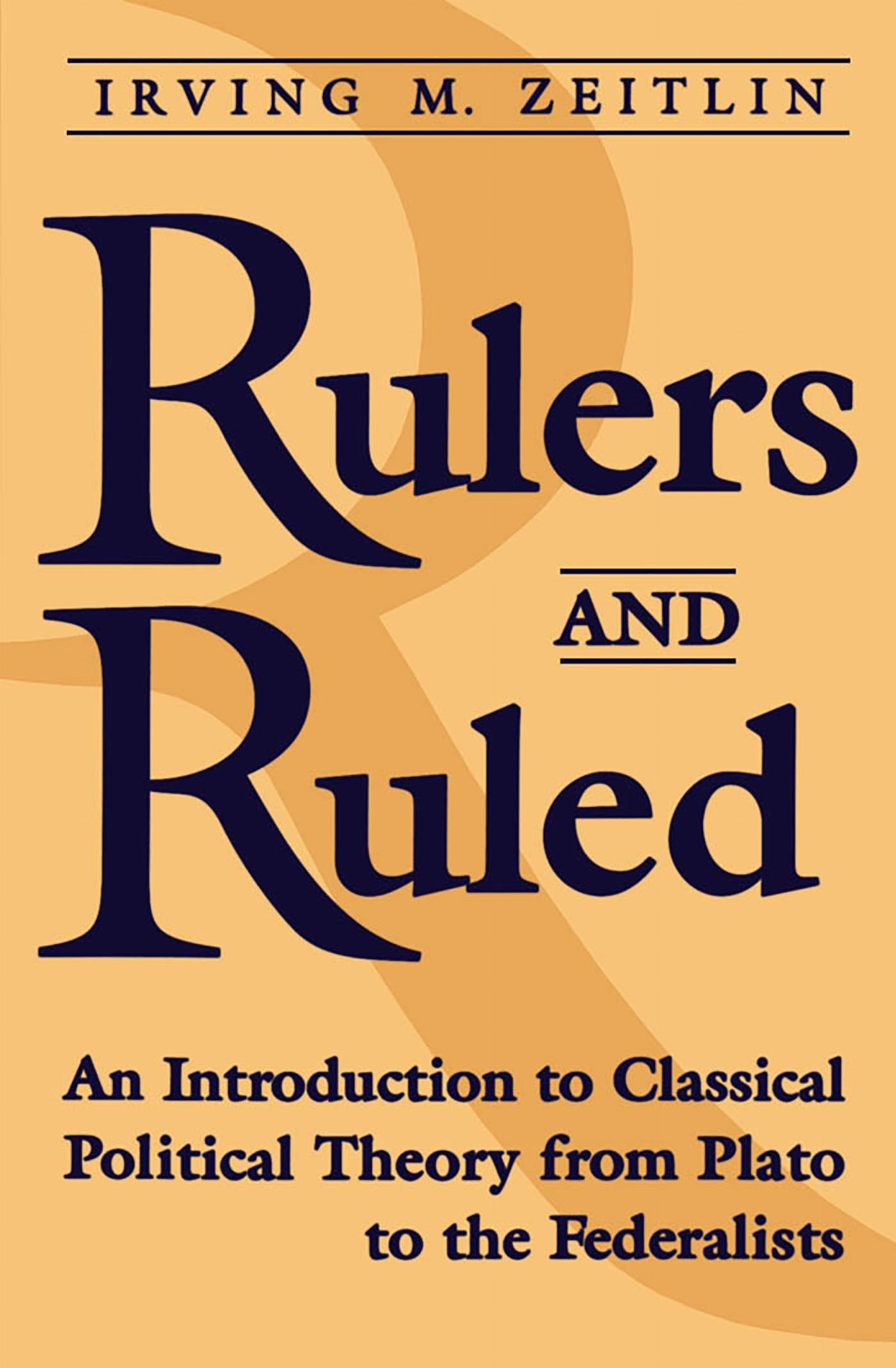 Vorderes Coverbild Rulers and Ruled