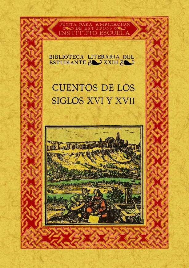 Vorderes Coverbild Cuentos de los siglos XVI y XVII
