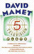 Vorderes Coverbild Five Television Plays (David Mamet)