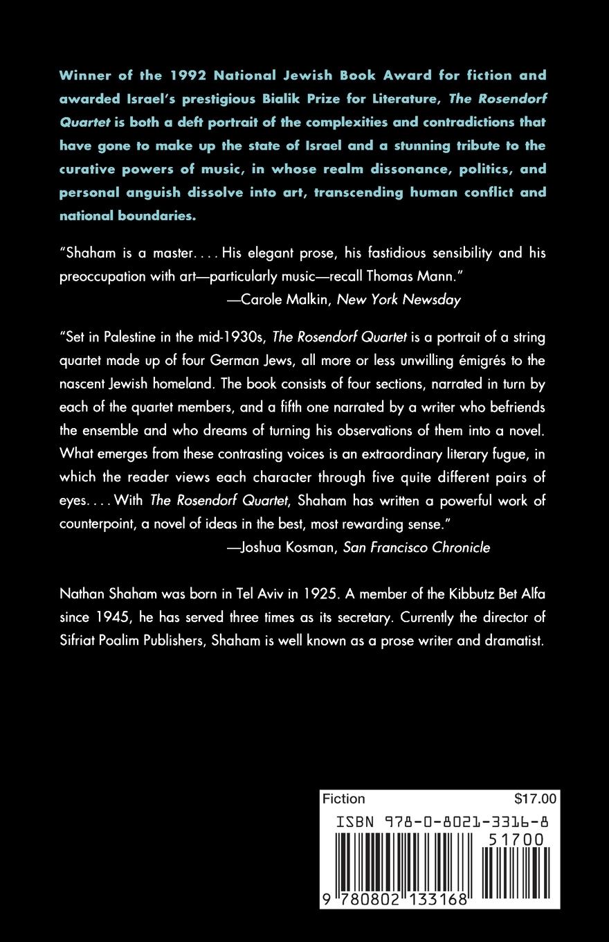 Rückseitencover Rosendorf Quartet