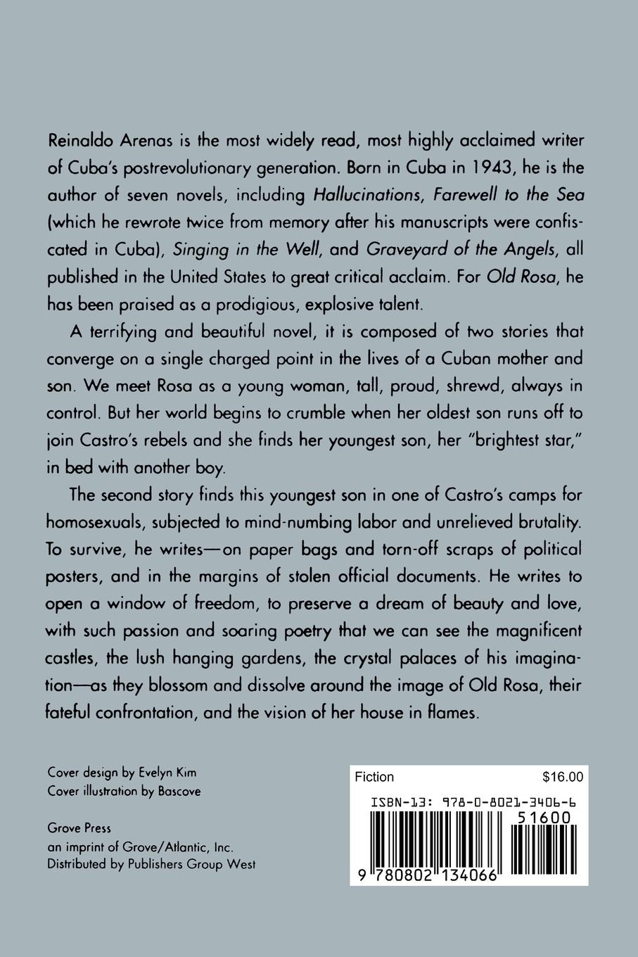 Rückseitencover Old Rosa & the Brightest Star