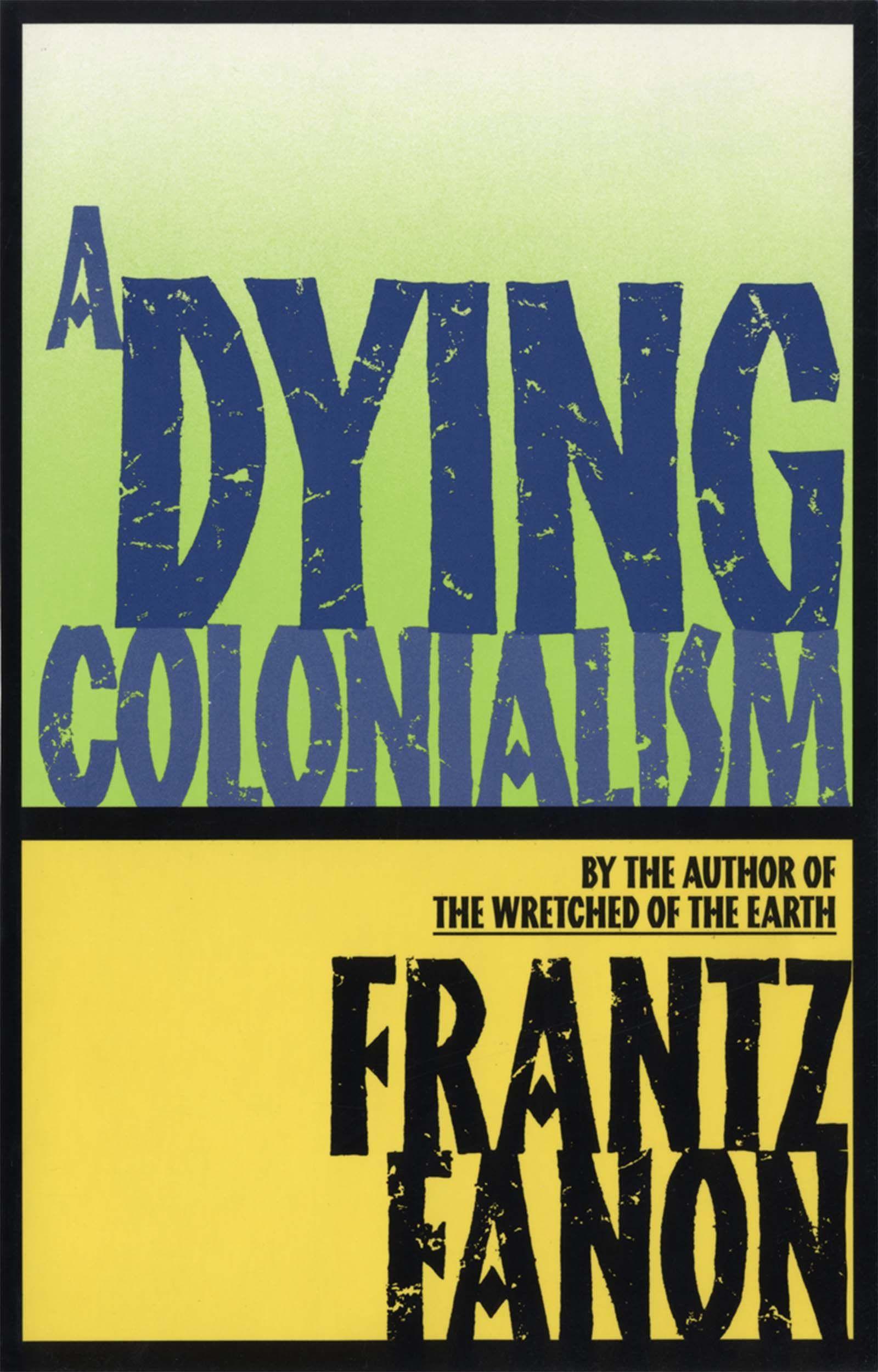 Vorderes Coverbild A Dying Colonialism